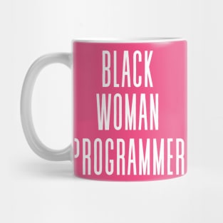 Black Woman Programmer Mug